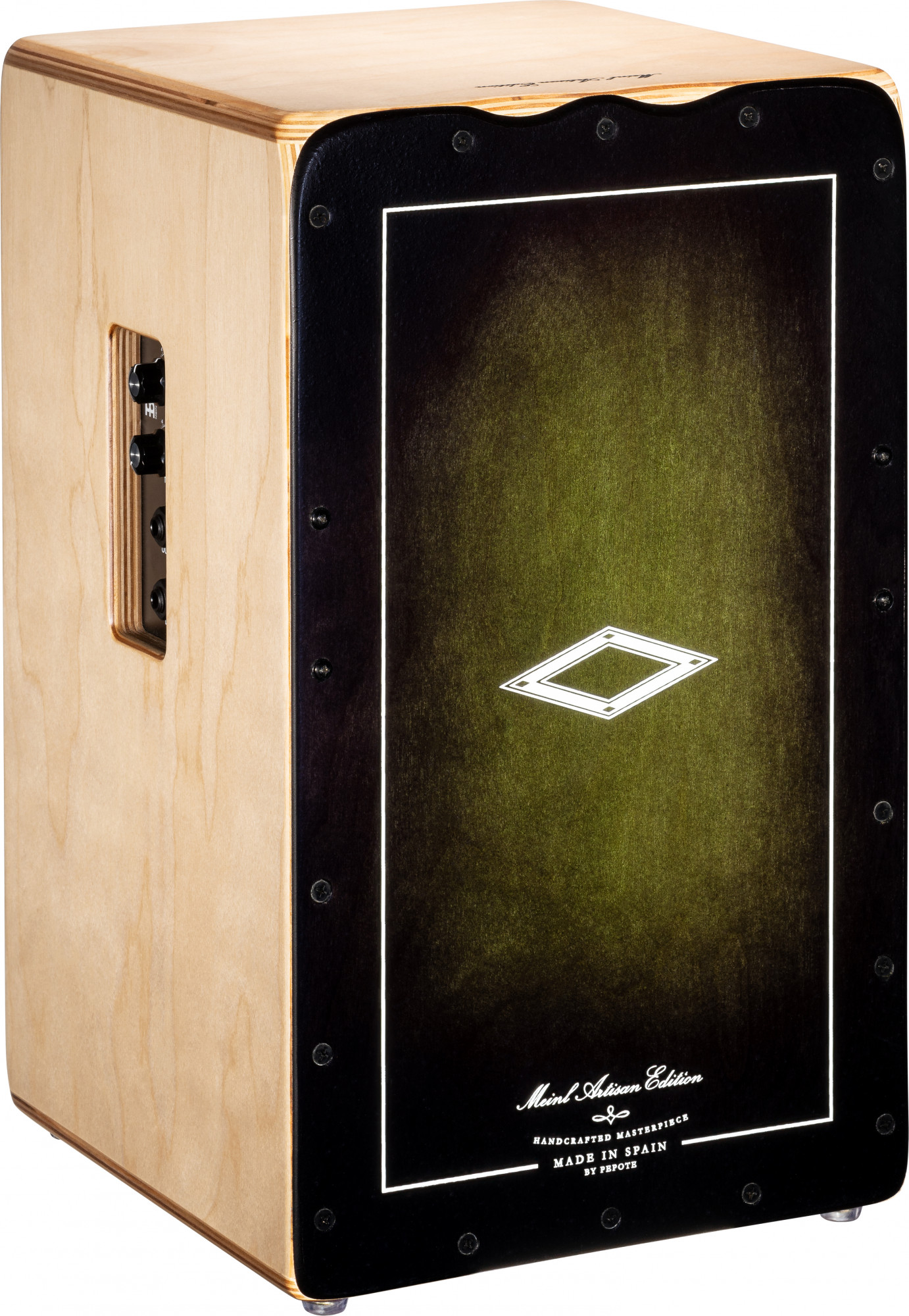 MEINL Artisan Edition Pickup Cajon - Dark Olive Burst