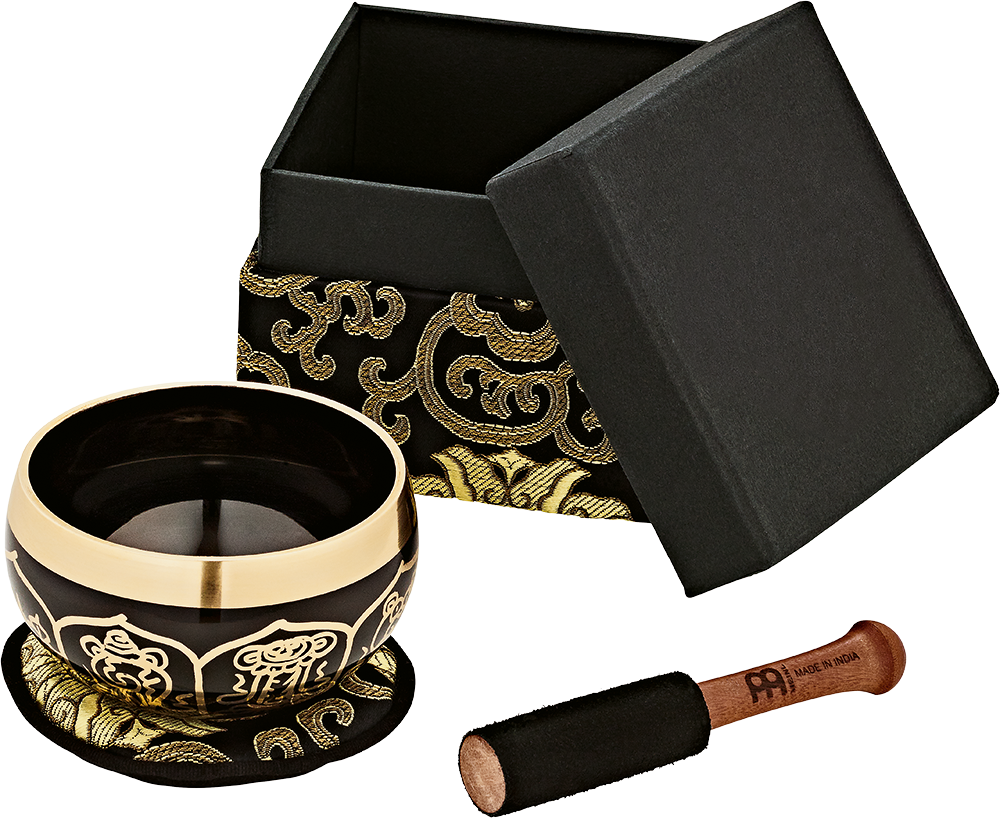 Sonic Energy Ornamental Series Singing Bowl Black