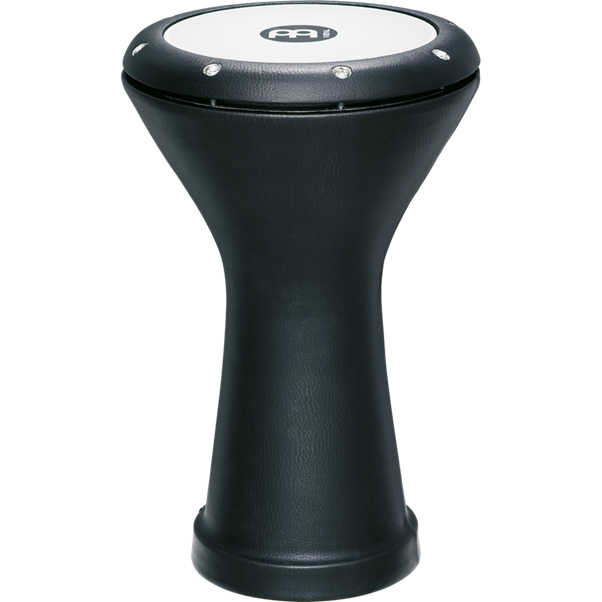 MEINL Doumbek Aluminium, Black Leather , 8 1/2"