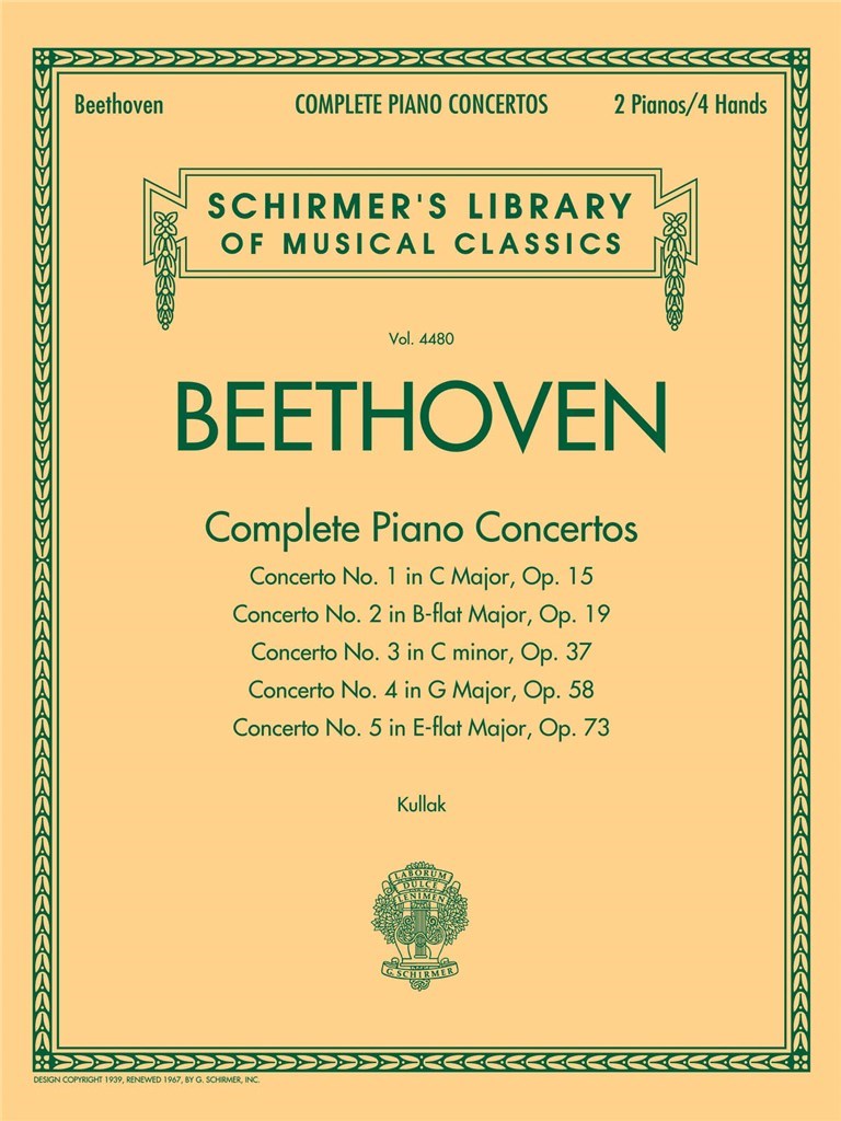 Beethoven, Complete Piano Concertos