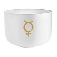 Sonic Energy Planetary Tuned Crystal Singing Bowl, Mercury