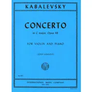 Kabalevsky: Concerto in C Major, Opus 48, fiðla
