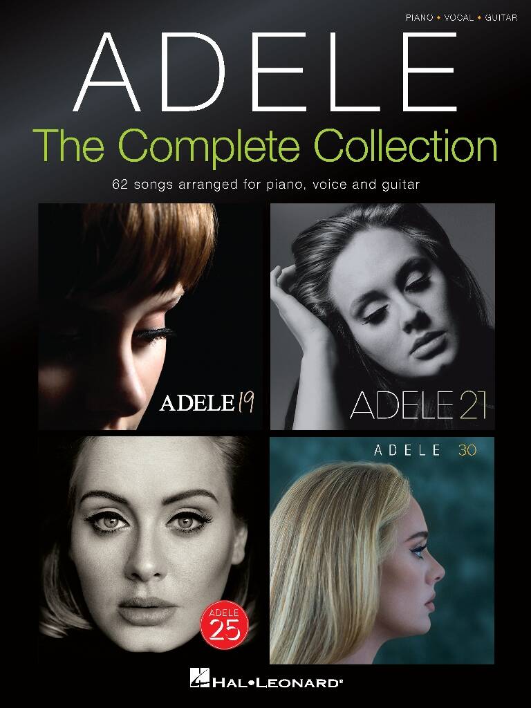 Adele: The Complete Collection, piano/vocal/guitar