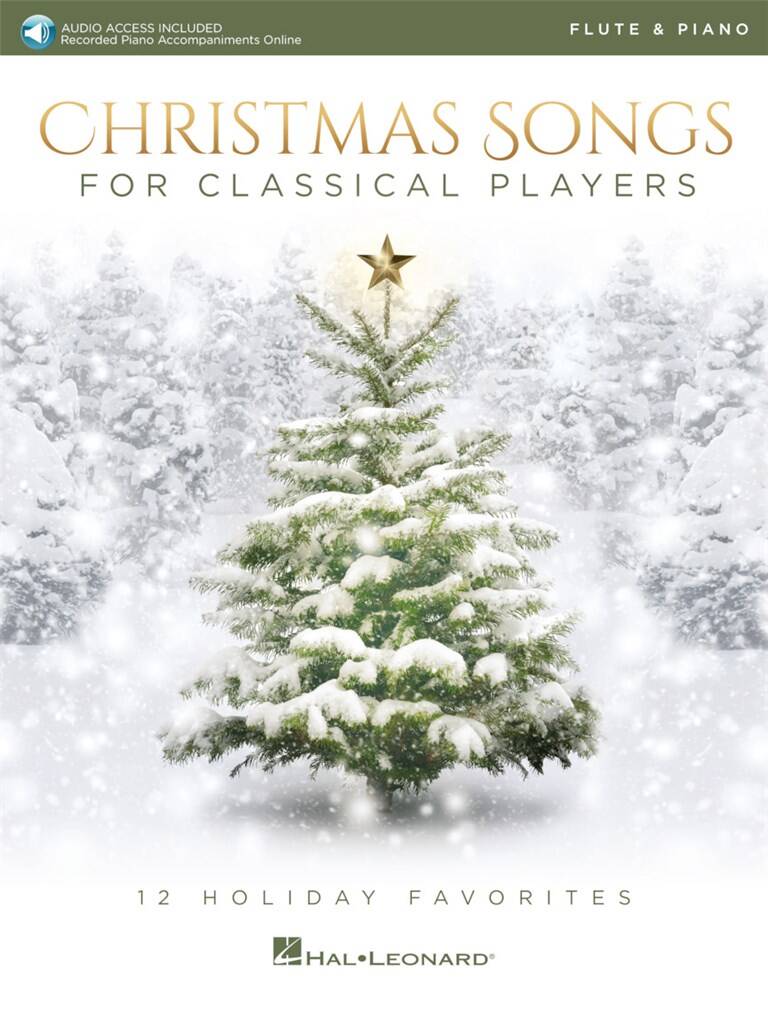 Christmas Songs for Classical Players, þverflauta og píanó, m.niðurhali