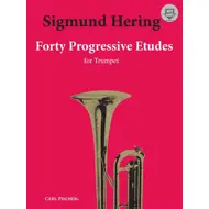 Hering: 40 Progressive Etudes, trompet, með niðurhali