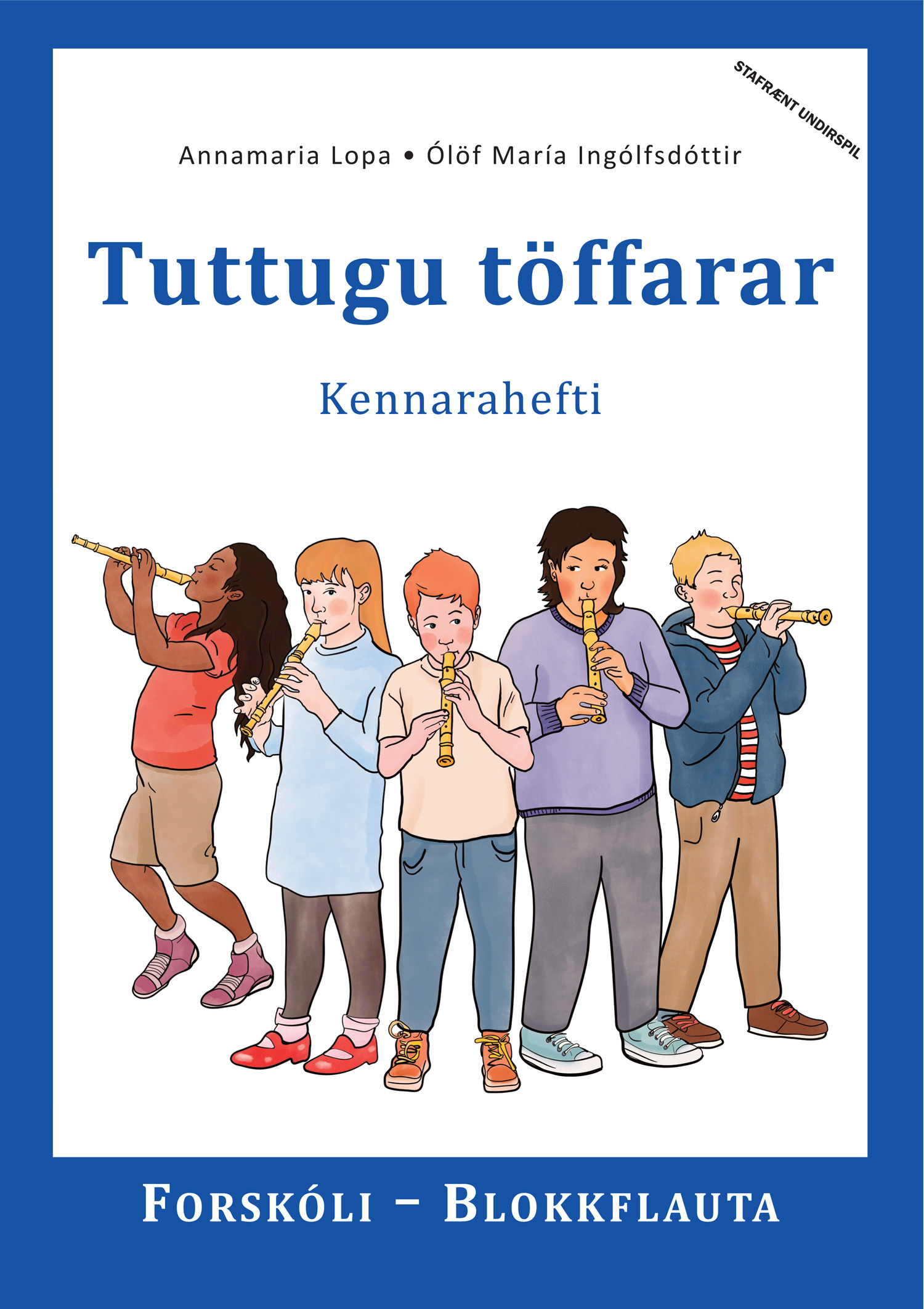 Tuttugu töffarar, kennarahefti