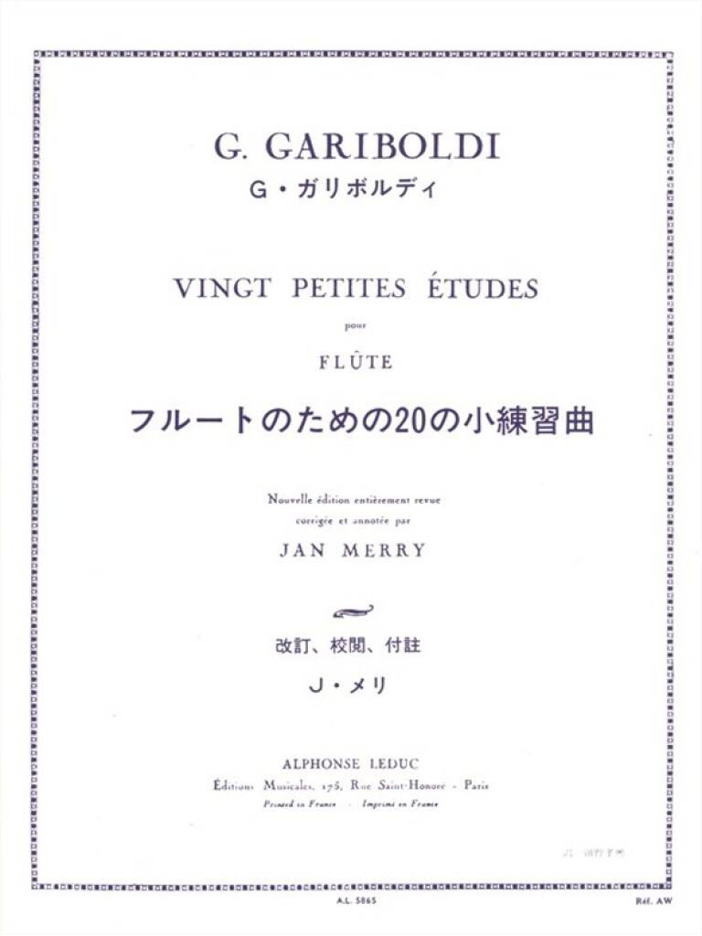 Gariboldi: 20 Petites Etudes Opus 132