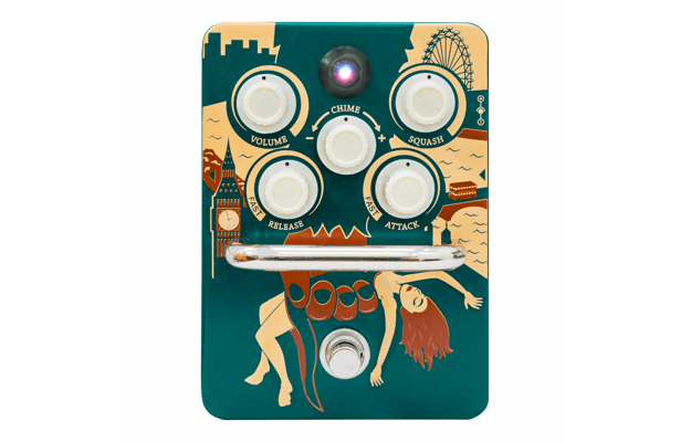Orange Kongpressor Compression Pedal