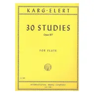 Karg-Elert: 30 Studies Op.107 for Flute