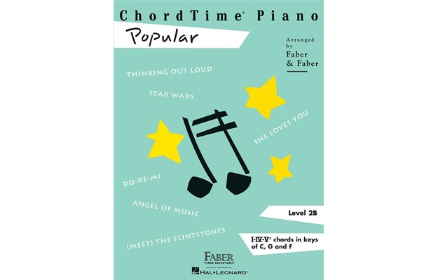 Piano Adventures ChordTime Piano Popular, Level 2B