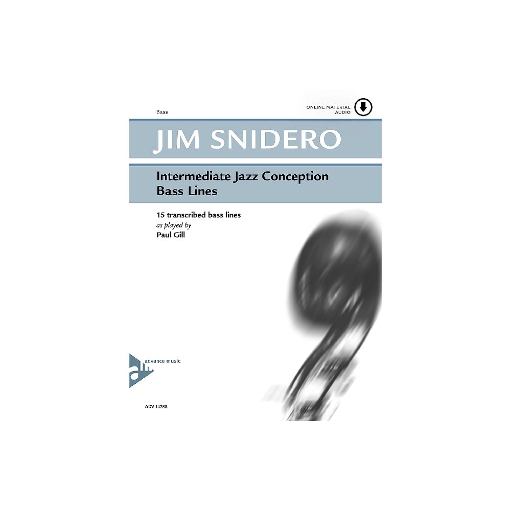 Snidero: Intermediate Jazz Conception, Bass Lines