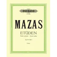 Mazas: Etüden Op. 36 Heft 1 - Etudes Spéciales