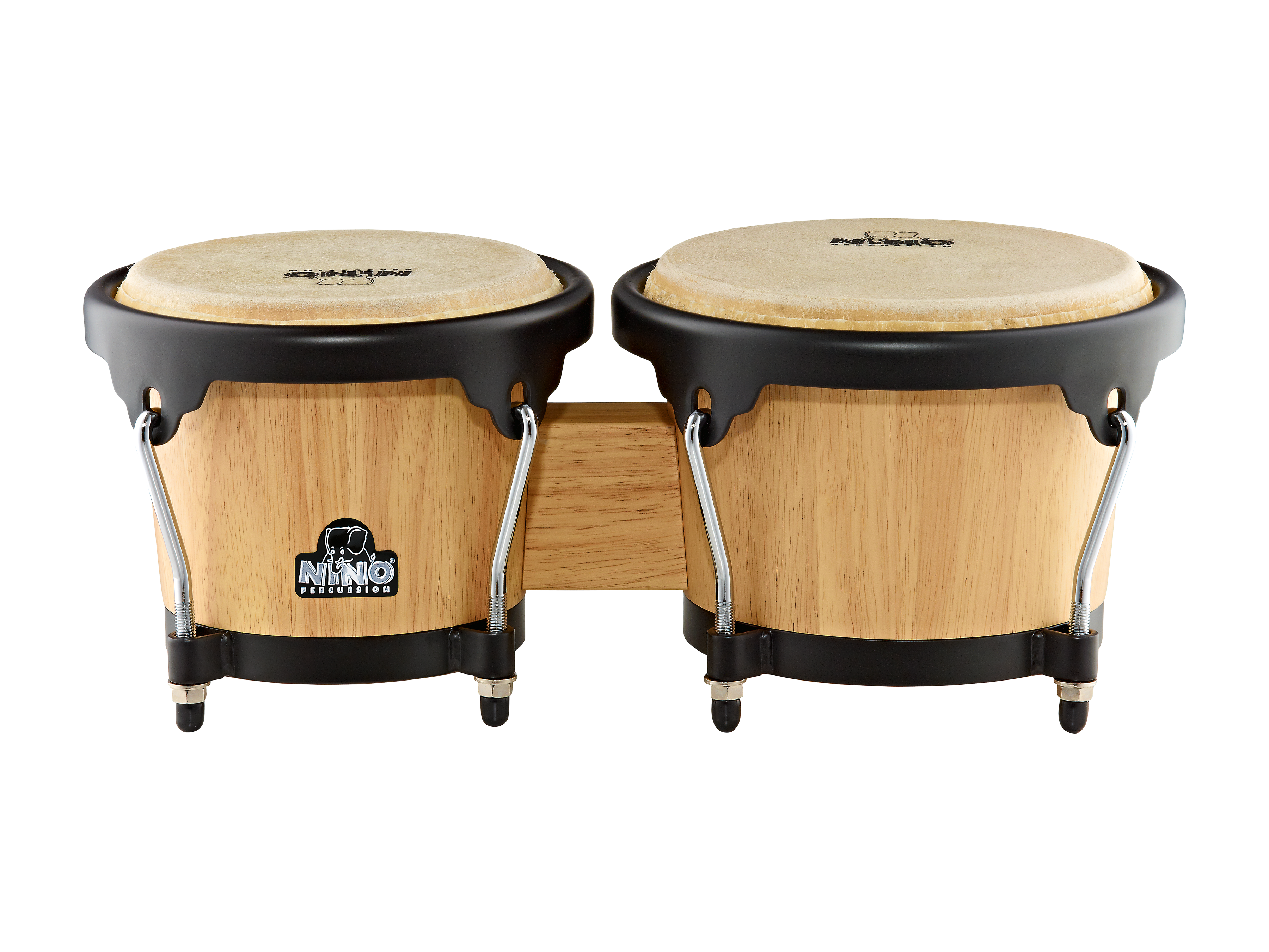 NINO bongótrommur, tré ,  6 1/2" & 7 1/2"