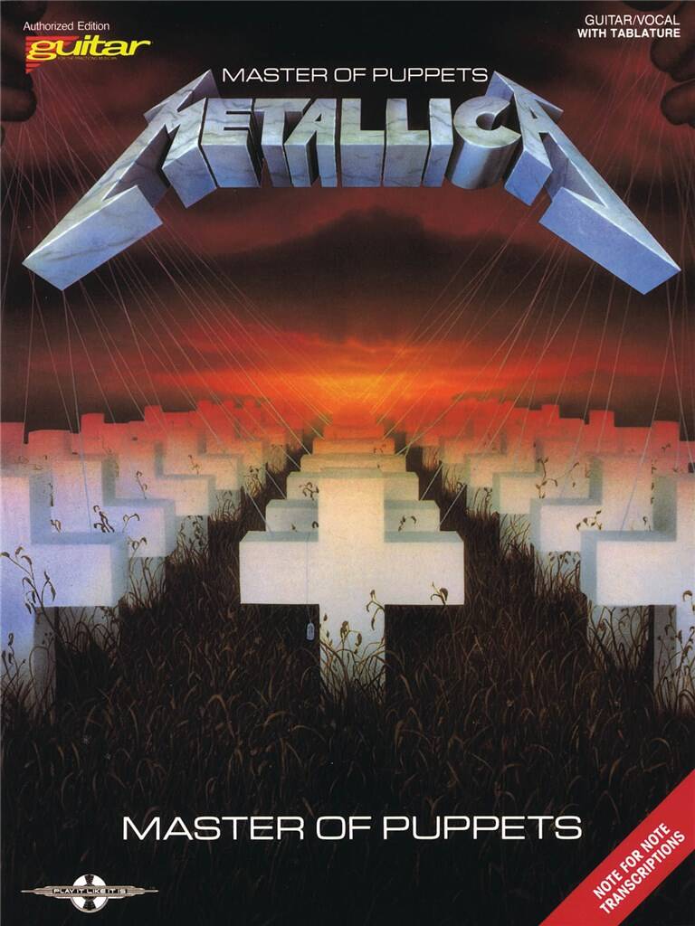Metallica - Master of Puppets, gítar