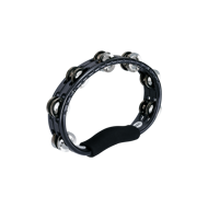 MEINL Hand Tambourine, steel jingles, black