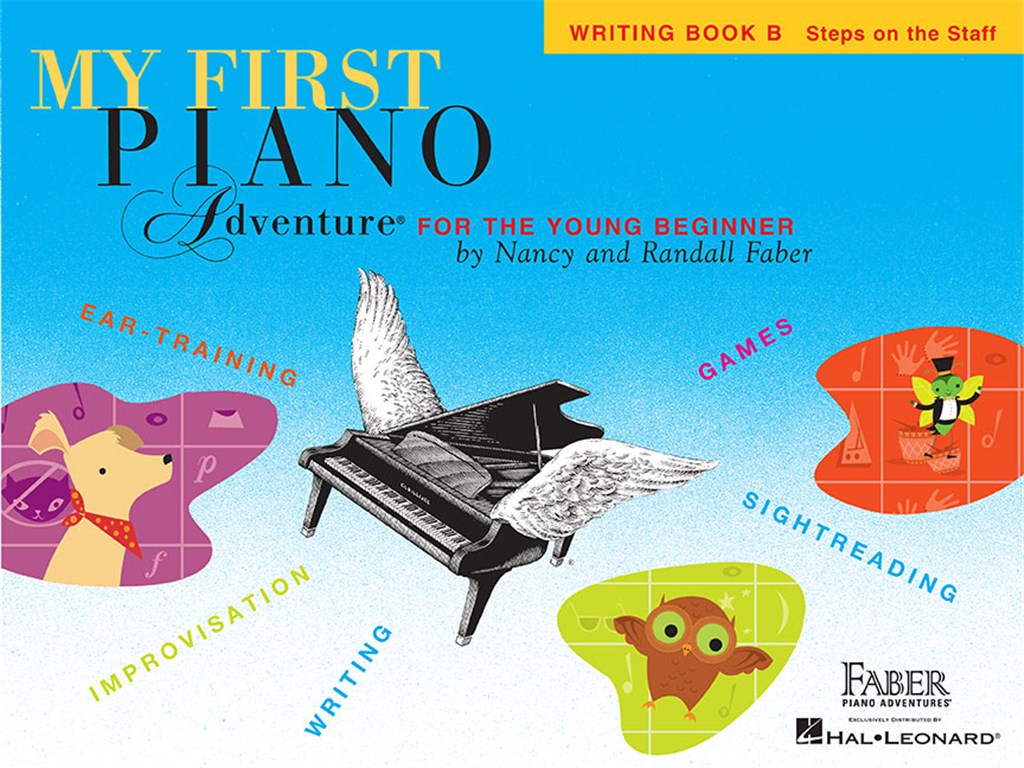 Piano Adventures My First Piano, Writing Book B