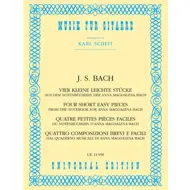 Bach: Four Short Easy pieces, gítar