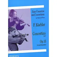 Küchler: Concertino in D Opus 15, fiðla og píanó