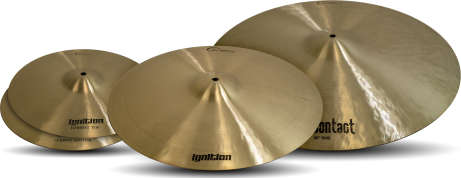 Dream Ignition 3 cymbal pak, 14"Hi-Hats/16"Crash/20"Ride