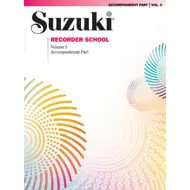 Suzuki altblokkflauta 5, píanómeðleikur