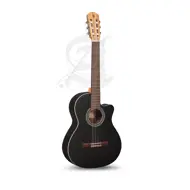 Alhambra Black Satin CW gítar m/pickup og poka
