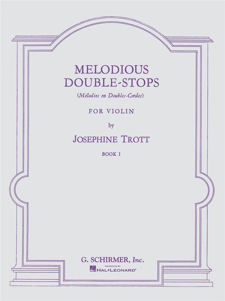 Trott: Melodious Double-Stops - Book 1, fiðla