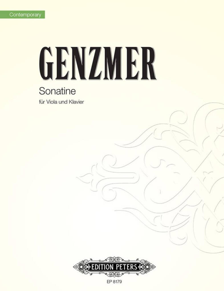 Genzmer: Sonatine, víóla og píanó