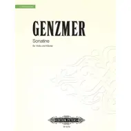 Genzmer: Sonatine, víóla og píanó