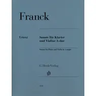 Franck: Violin Sonata in A, fiðla og píanó