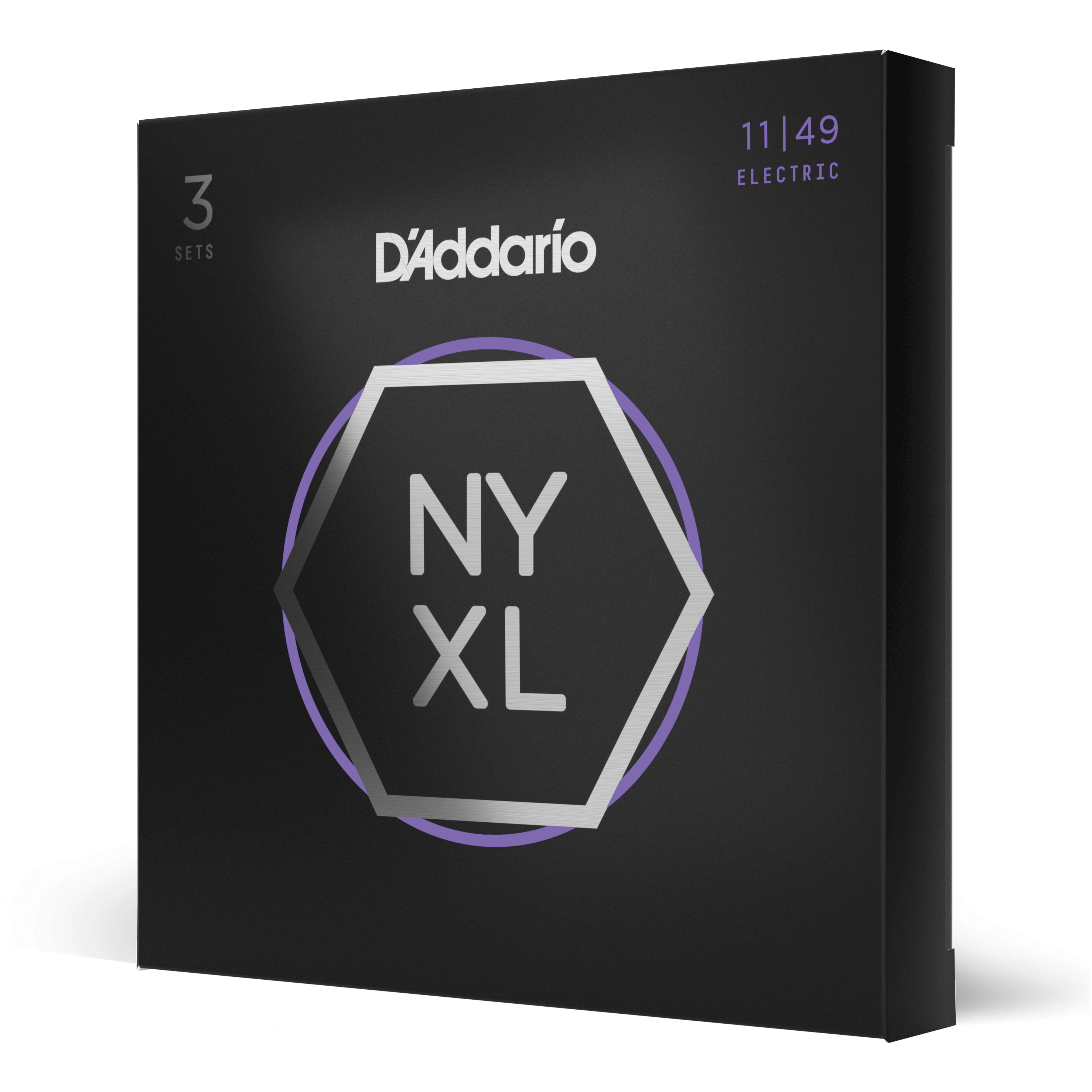 Daddario 3-PACK ELEC GTR NYXL MEDIUM
