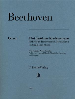 Beethoven: Five Famous Piano Sonatas
