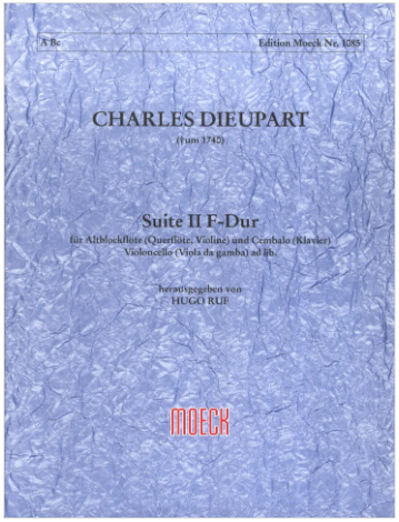 Dieupart: Suite II F-Dur, altblokkflauta og píanó