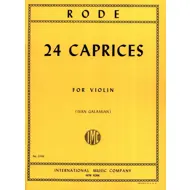 Rode: 24 Caprices for solo Violin