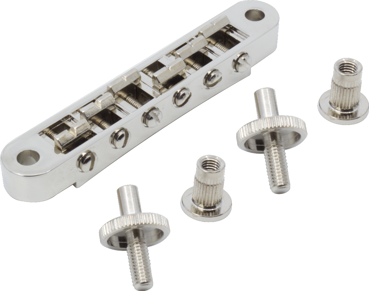 Bridge Set - Nashville Tune-O-Matic, Zinc, Nickel