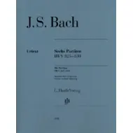 Bach: Six Partitas, BWV 825-830, píanó
