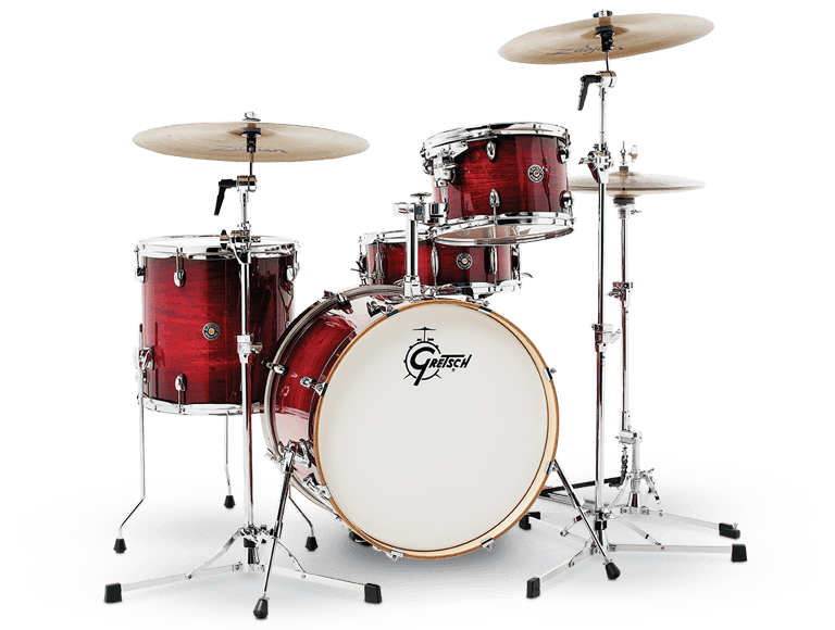 Gretsch Catalina Club 4Pc shell pack með 20" bassatrommu, gloss crimson burst