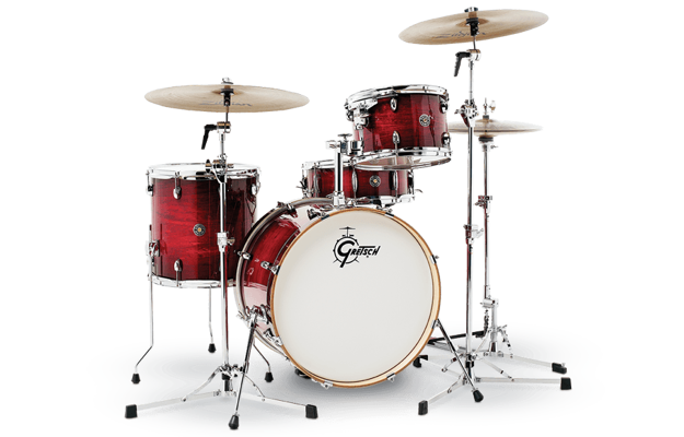 Gretsch Catalina Club 4Pc shell pack með 20" bassatrommu, gloss crimson burst