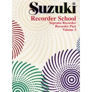 Suzuki sópranblokkflauta 3, án CD