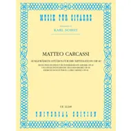 Carcassi: Selected Studies Op.60, gítar