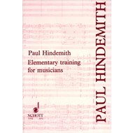Hindemith: Elementary Training for Musicians