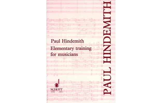Hindemith: Elementary Training for Musicians