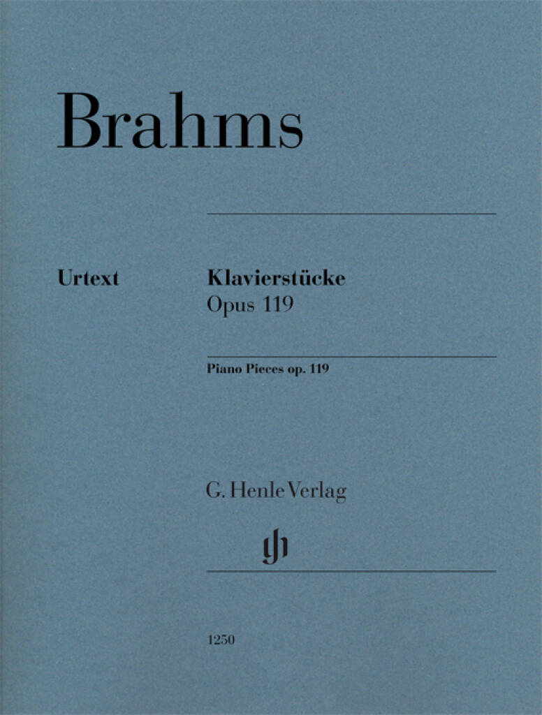 Brahms: Piano Pieces , Op.119