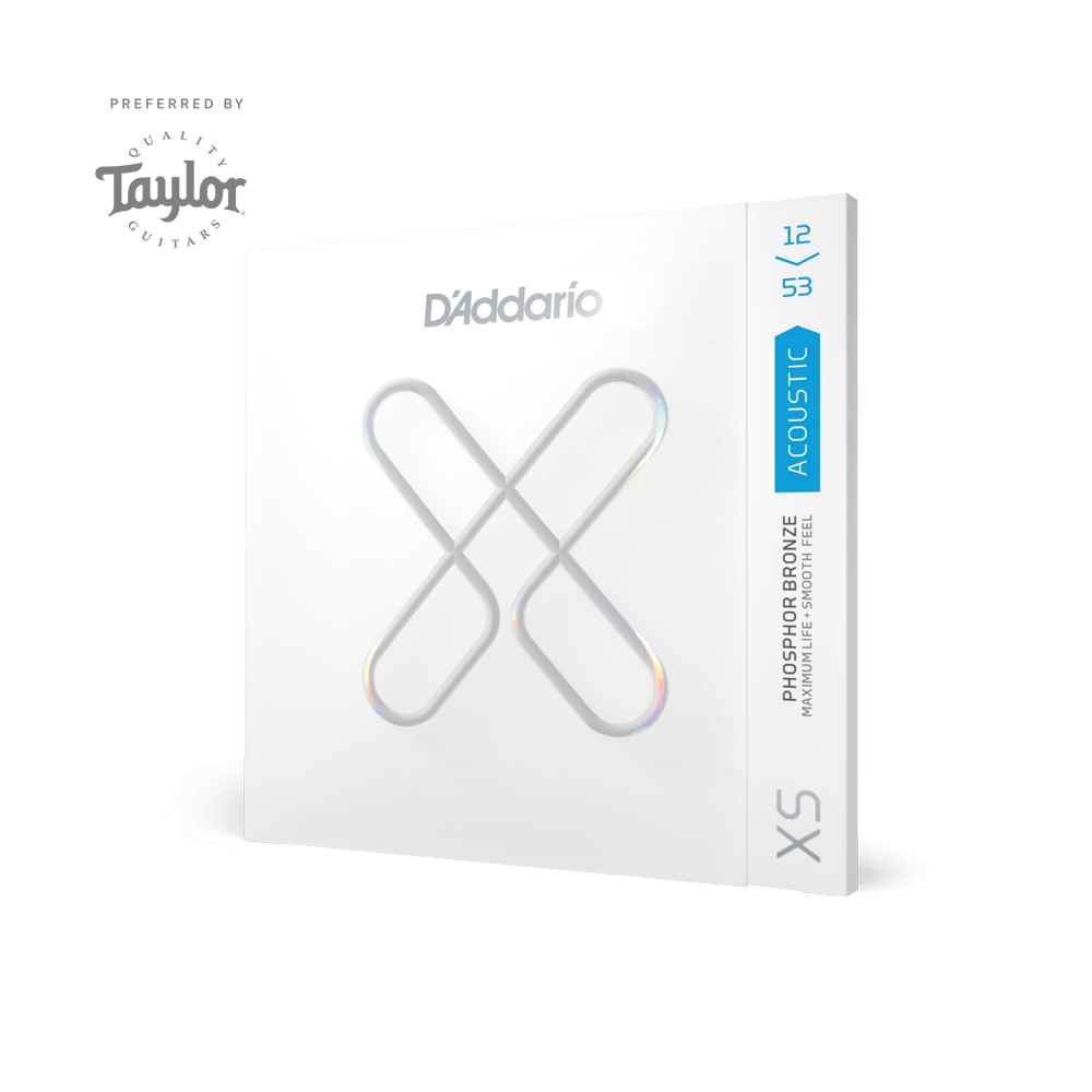 Daddario Light Coated Acoustic Guitar Strings 12-53