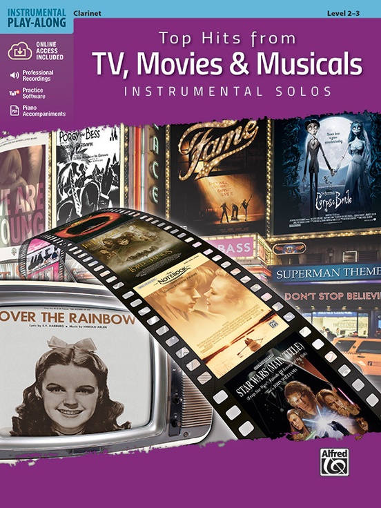 Top Hits from TV, Movies & Musicals, clarinet