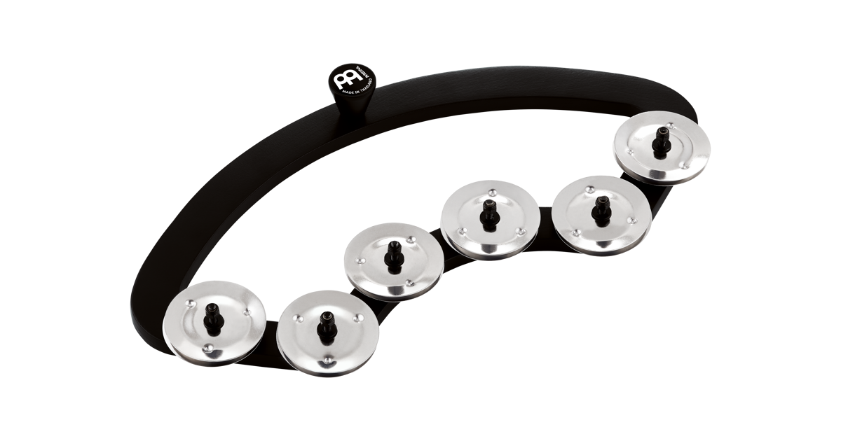 Meinl Backbeat Tambourine black 13 14 Tonasto in Allt fyrir tonlistarmanninn